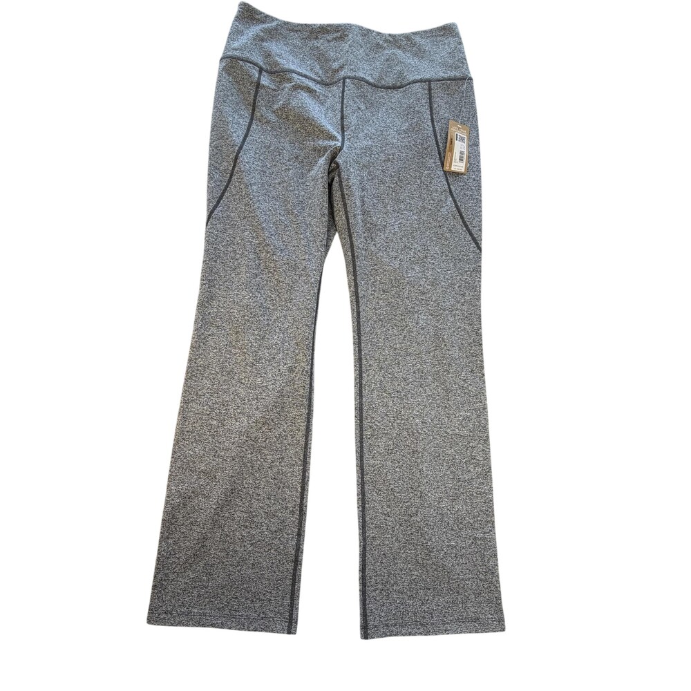 Eddie Bauer Pants Womens XL Gray WR Crossover Fleece Lined Hiking Track Winter